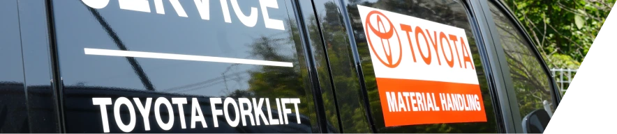 TOYOTA FORKLIFT service vehicle