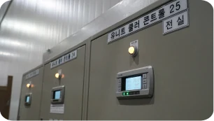 Unit cooler control panel